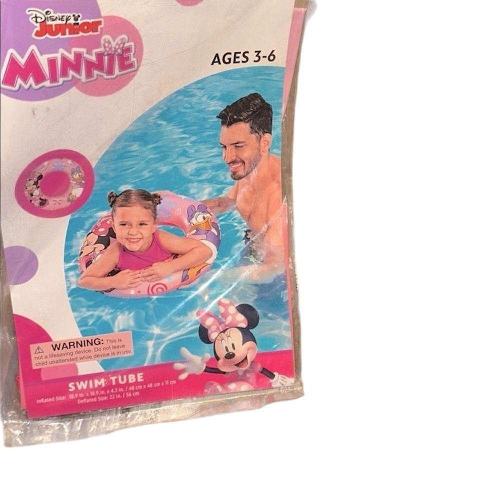 Disney Junior Minnie Swim Tube new with tags size 3-6